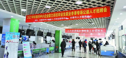 长春市举行高校毕业生冬季专场招聘会