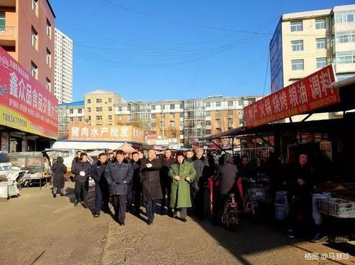 离石 针对兴南市场交通堵塞和安全隐患问题进行整治 图