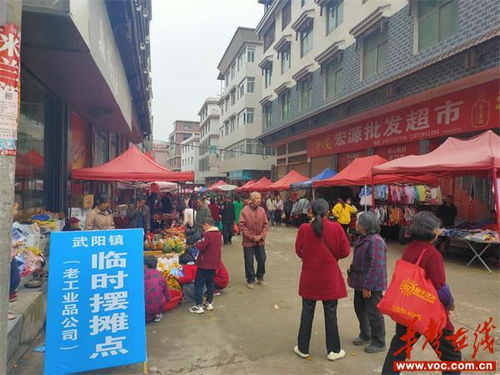 绥宁武阳镇 全民养成 好习惯 马路市场 大改善