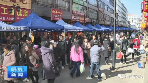 精彩岷县丨年货市场红火 群众欢喜迎新春
