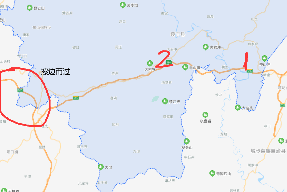 绥宁县的区位优势明显,处在洪江市,洞口县,武冈市,城步县.