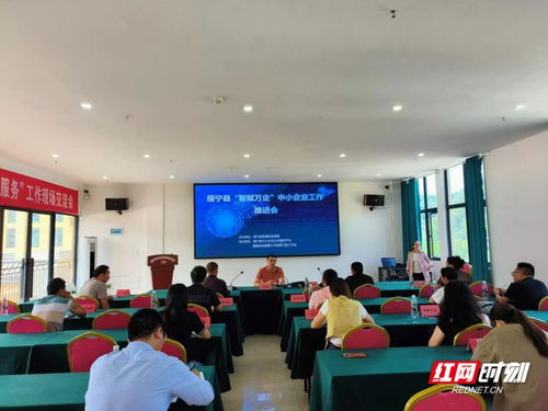 绥宁举办 智赋万企 中小企业工作推进会