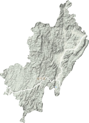 绥宁县地形图高清版大图
